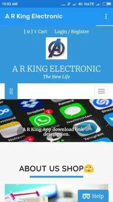 A R King Electronic android App screenshot 0